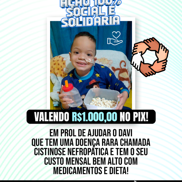AÇÃO SOLIDÁRIA VALENDO 1k🙏❤️